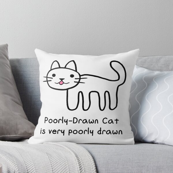 Item preview, Poorly-Drawn Cat designed and sold by conform.