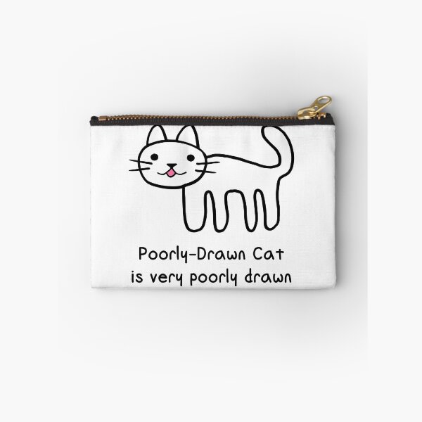Item preview, Poorly-Drawn Cat designed and sold by conform.