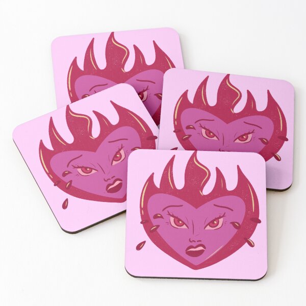 Item preview, Flaming Heart designed and sold by deeadeac.