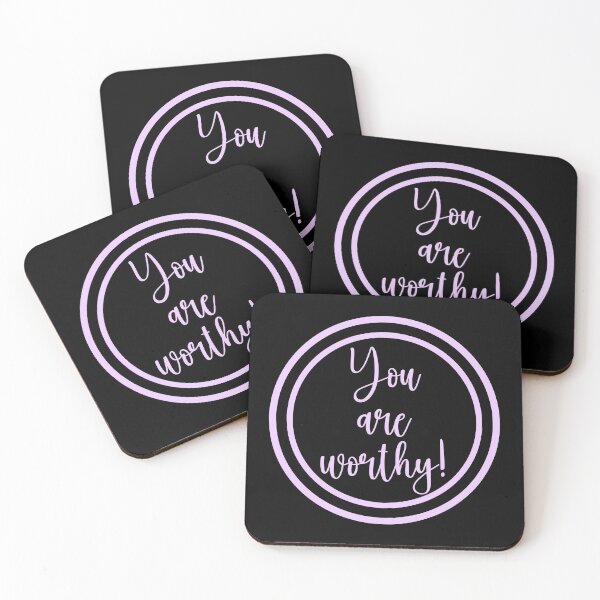 Item preview, You Are Worthy - Encouragement designed and sold by JourneyCreative.