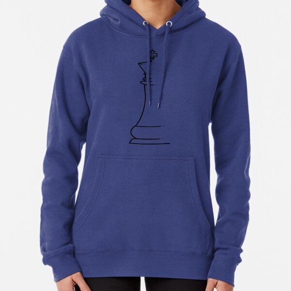 King Chess Piece Pullover Hoodie
