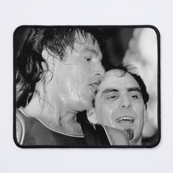 Item preview, Mike Mesaros and Pat DiNizio - The Smithereens - BW Photograph designed and sold by ConcertImages.