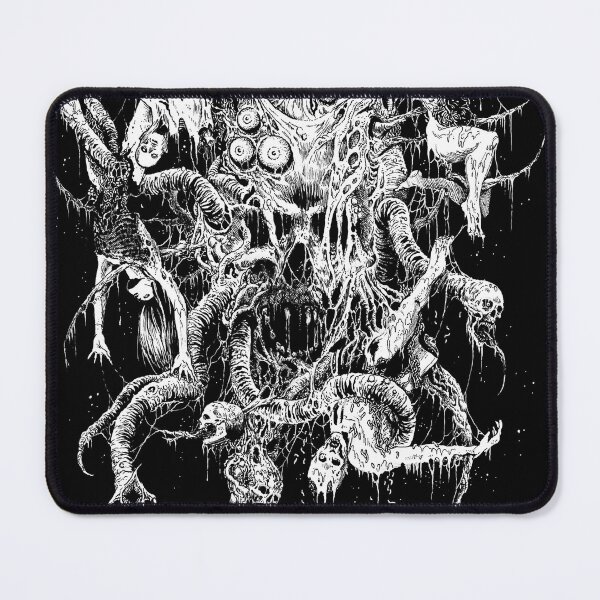 Item preview, Death Skeleton Dead Body Teared Apart Skulls black & white designed and sold by DRK7DSGN.