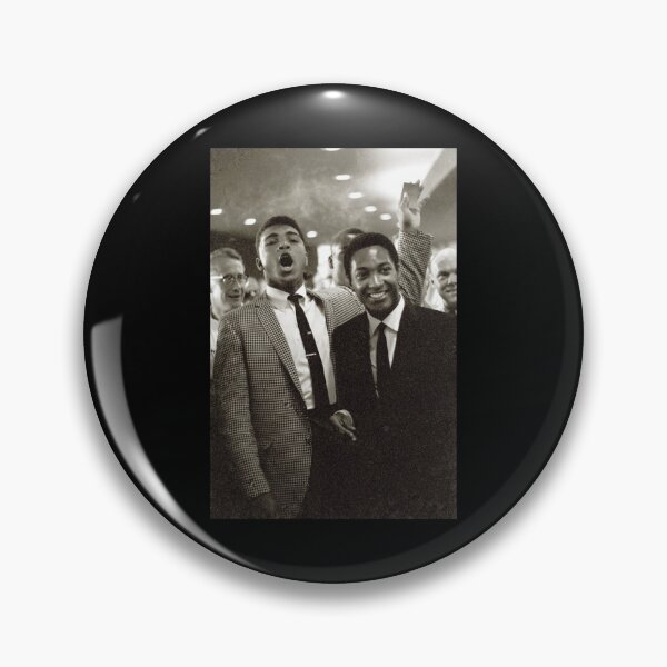 Item preview, Muhammad Ali And Sam Cooke Sticker designed and sold by pennysarabb.