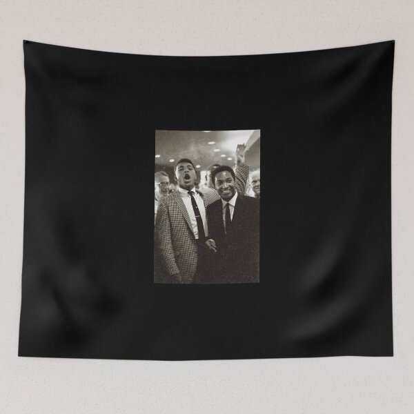 Item preview, Muhammad Ali And Sam Cooke Sticker designed and sold by pennysarabb.
