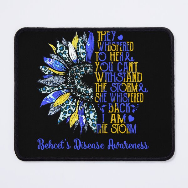 Item preview, I Am The Storm Sunflower Leopard Behcet's Disease Awareness designed and sold by rechardtee.
