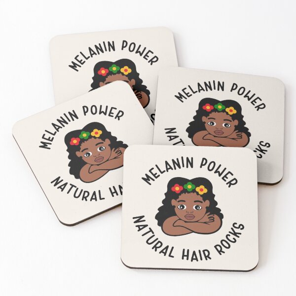 Item preview, Melanin Power - Natural Hair Rocks designed and sold by ShopWithLeslie.