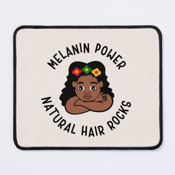 Item preview, Melanin Power - Natural Hair Rocks designed and sold by ShopWithLeslie.