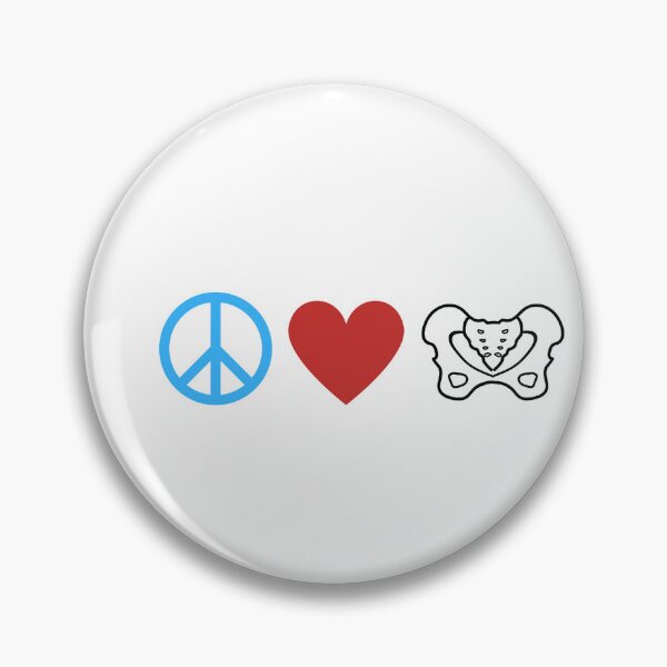 Item preview, Peace, Love, Pelvic Health Icons designed and sold by AprilPT.