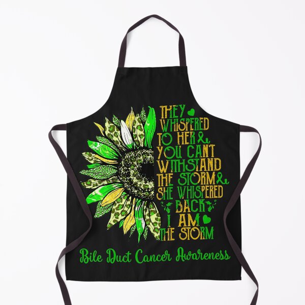 Item preview, I Am The Storm Sunflower Leopard Bile Duct Cancer Awareness designed and sold by rechardtee.