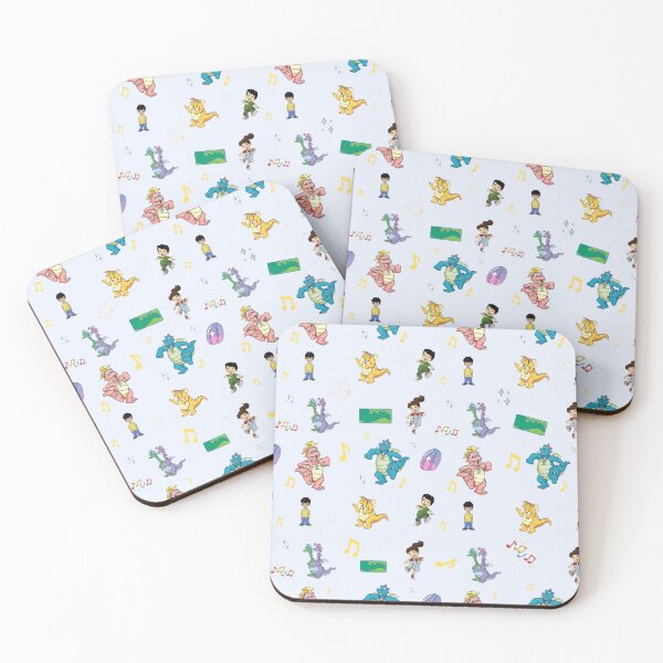Item preview, Seamless dragon Tales Pattern - Cassie, max, Emmy, ord, dragon scale  designed and sold by tziggles.