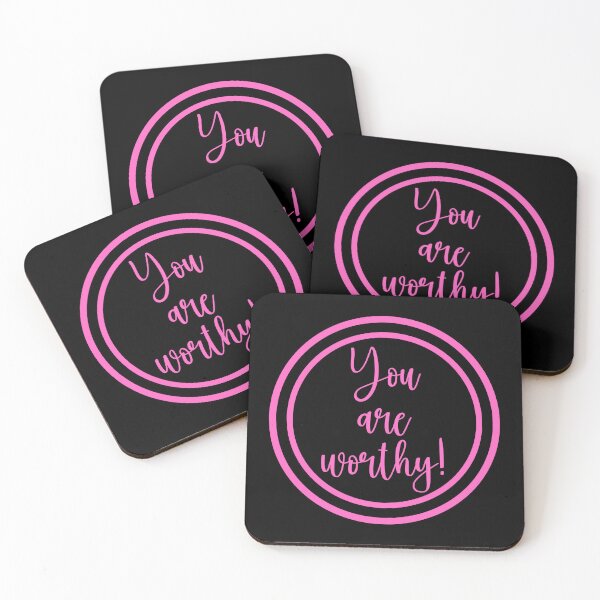 Item preview, You Are Worthy - Encouragement designed and sold by JourneyCreative.