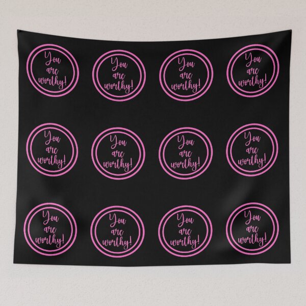 Item preview, You Are Worthy - Encouragement designed and sold by JourneyCreative.