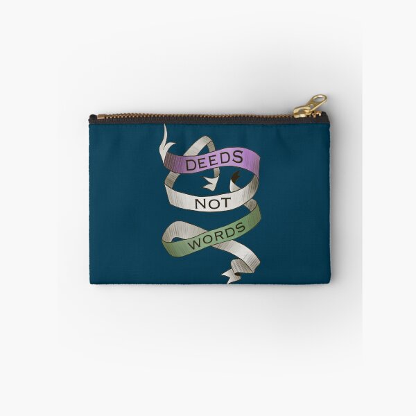 Item preview, DEEDS NOT WORDS- Suffrage Movement Slogan   designed and sold by Yesteeyeari.