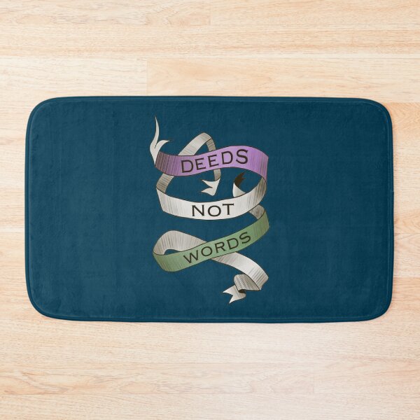 Item preview, DEEDS NOT WORDS- Suffrage Movement Slogan   designed and sold by Yesteeyeari.