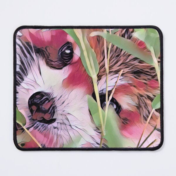 Item preview, Red Panda Abstract Realism Design designed and sold by Heathermarie321.