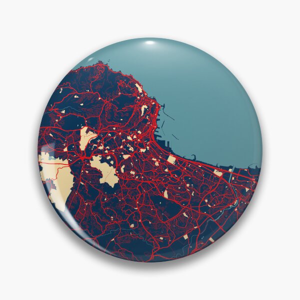 Item preview, Algiers City Map of Algeria - Hope designed and sold by deMAP.