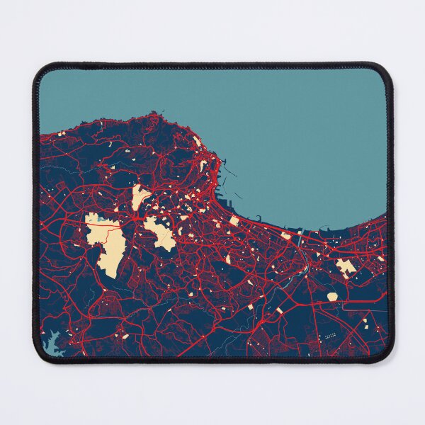 Item preview, Algiers City Map of Algeria - Hope designed and sold by deMAP.