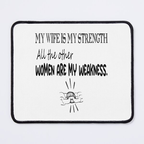 Item preview, My wife is my Strength. All the other Women are my weakness : Funny Husband husband gift, gift for husband, Husband Gift, Fathers Day Gift designed and sold by Lea bolo.
