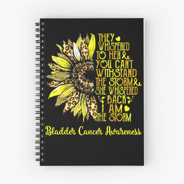 Item preview, I Am The Storm Sunflower Leopard Bladder Cancer Awareness designed and sold by rechardtee.