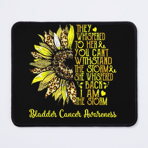 Item preview, I Am The Storm Sunflower Leopard Bladder Cancer Awareness designed and sold by rechardtee.