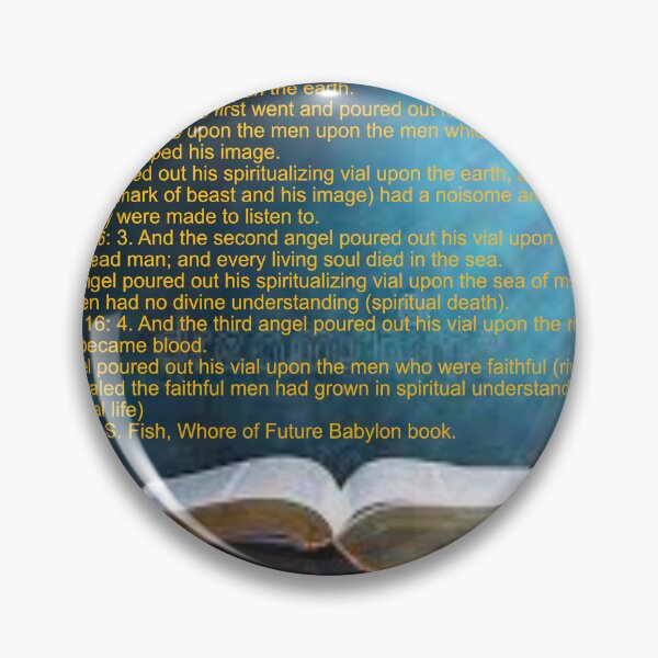 Item preview, Revelation 16: 1-4 ASF Art designed and sold by Alicefish.