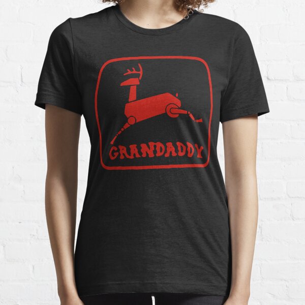 Grandaddy - Robot Deer badge. Original graphic for the iconic indie rock / alternative rock band. Essential T-Shirt