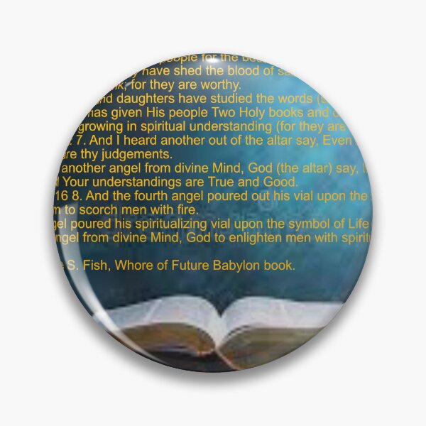 Item preview, Revelation 16: 5-8 ASF Art designed and sold by Alicefish.