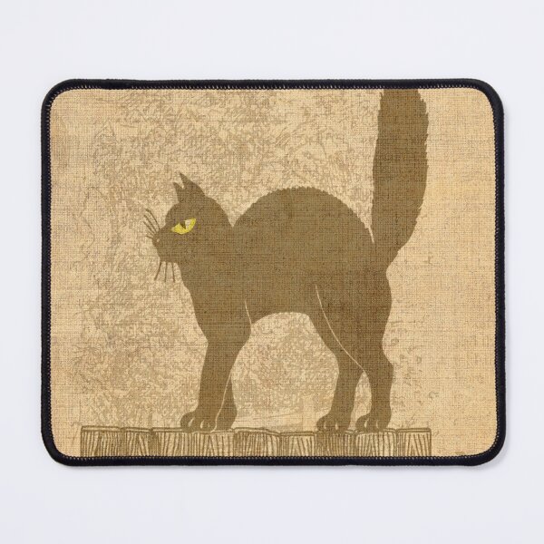 Item preview, Black cat appreciation day, black cat art for black cat lovers and cat owners designed and sold by haRexia.