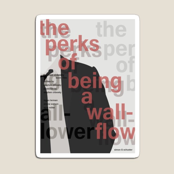 The Perks of Being a Wallflower - Print (Swiss Style) Magnet