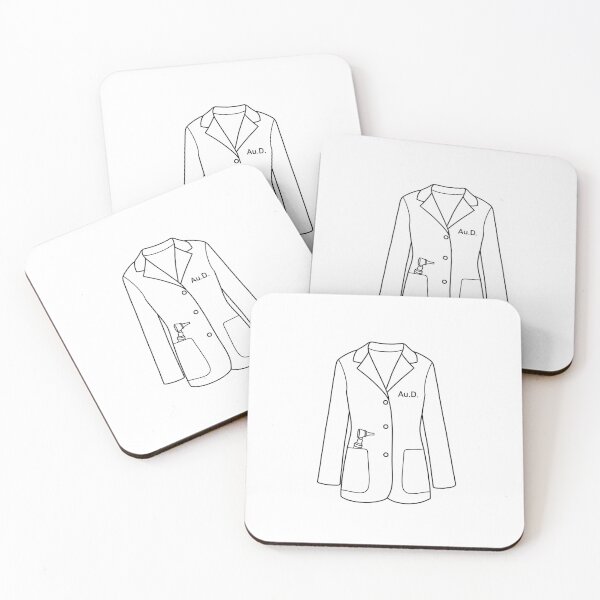 Item preview, White Coat - Audiology designed and sold by hricha7.