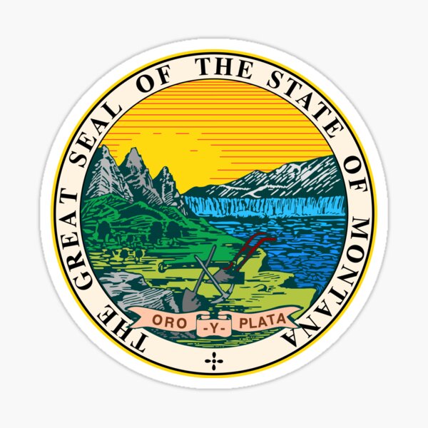 Montana State Seal Sticker