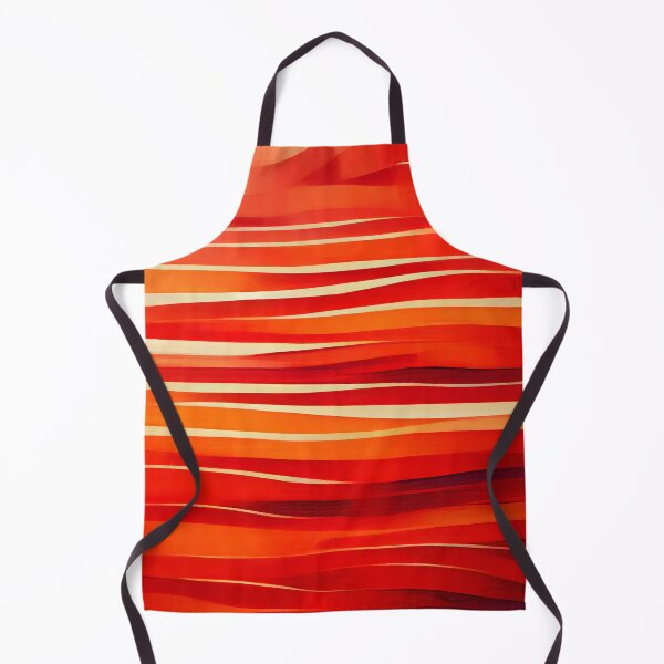 Item preview, Red Orange Waves designed and sold by samjoule.