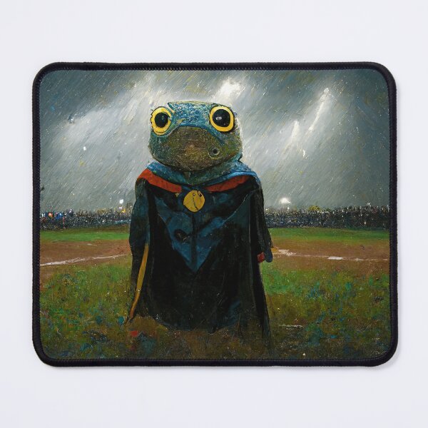 Item preview, Superhero frog designed and sold by Space Frog Art ⭐⭐⭐⭐⭐.