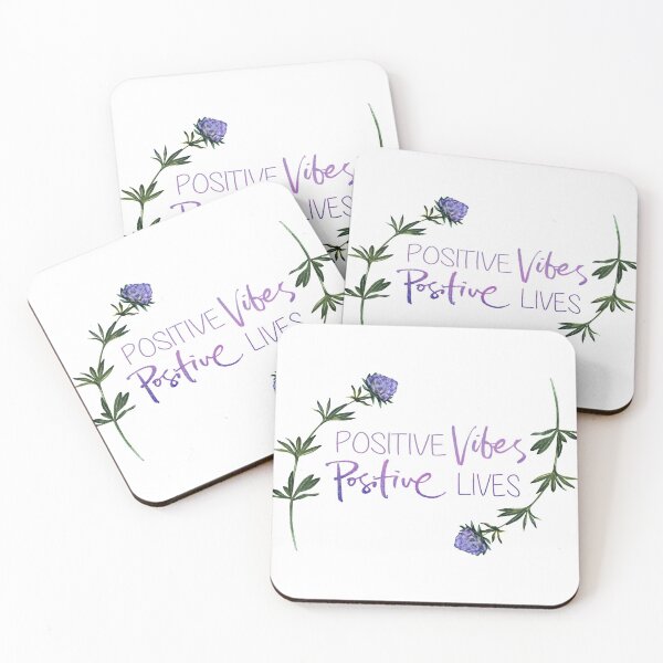 Item preview, Positive Vibes, Positive Lives designed and sold by Vixy of the Deep.