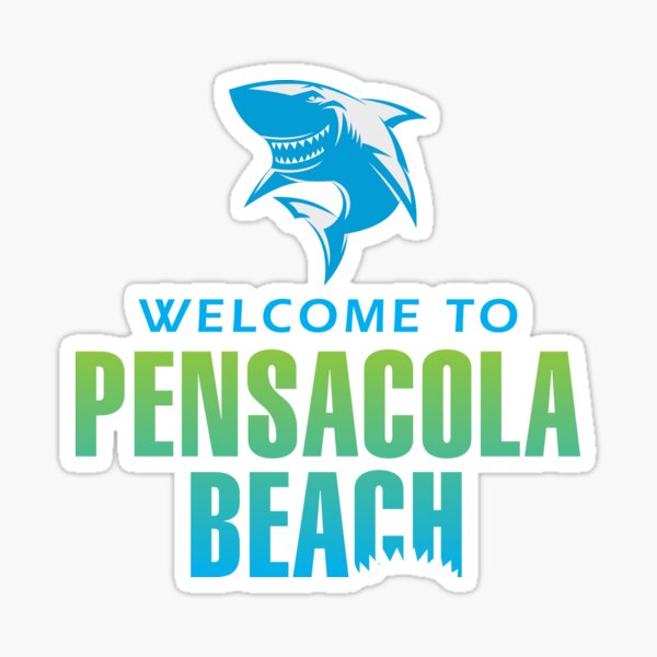 Item preview, Pensacola Beach Florida Shark Bite Design designed and sold by Futurebeachbum.