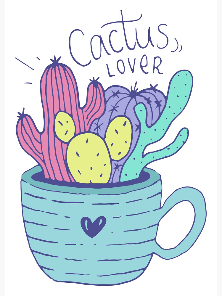 Cactus Lover - Home sweet home by mirunasfia