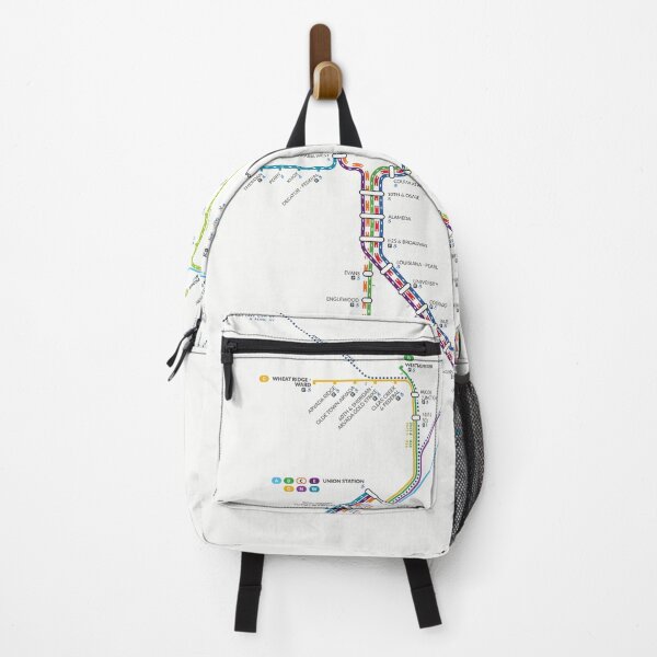 Item preview, Denver, CO Passenger Rail (min. 12" width recommended) designed and sold by AugustRMaps.