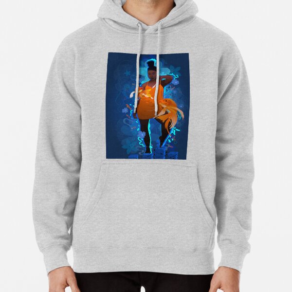 Golden Blues Pullover Hoodie