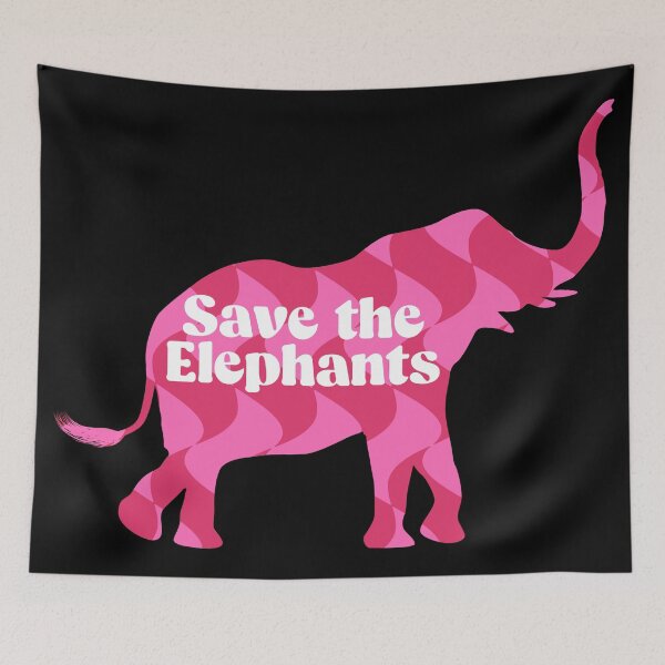 Item preview, Save the Elephants designed and sold by Lezbo1986.