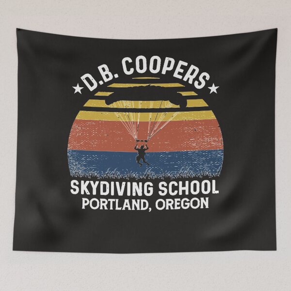 Item preview, DB coopers skydiving school Portland oregon designed and sold by BRIANGONZAGA.