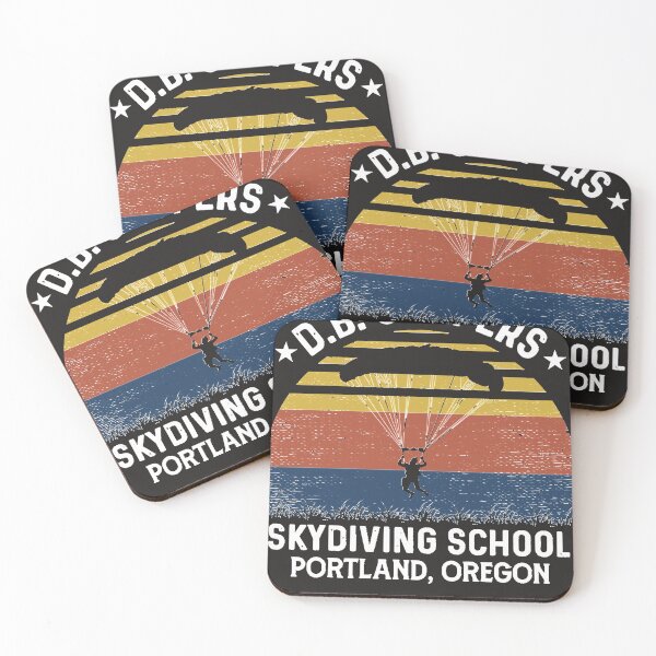 Item preview, DB coopers skydiving school Portland oregon designed and sold by BRIANGONZAGA.