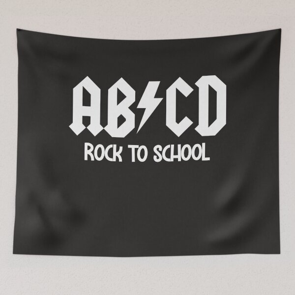 Item preview, Boys Girls Teachers ABCD Rocks Graphic Funny Rock To School designed and sold by schromtlmaascha.