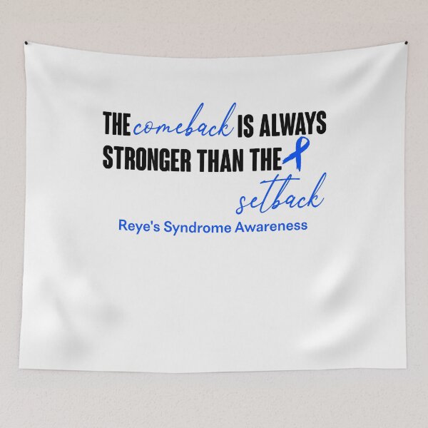 Item preview, Reye's Syndrome Awareness - The Comeback is Always Stronger Than The Setback designed and sold by Robbsyn.