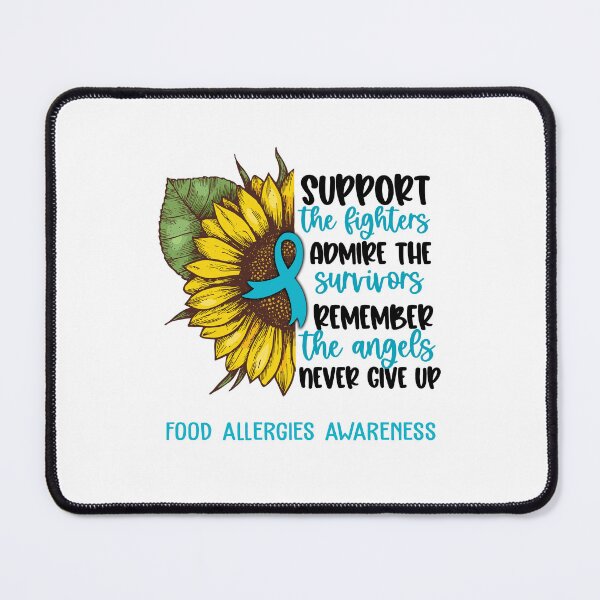 Item preview, Food Allergies Awareness - Support the Fighters Admire the Survivors Remember the Angels Never Give Up designed and sold by whlrcheryl.
