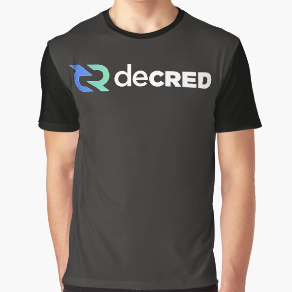 Decred cryptocurrency, Decred DCR Coin Graphic T-Shirt