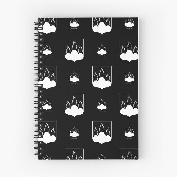 Item preview, Västmanland Fire Mountain, Black and White Pattern (Sweden/ Svenska landskap) designed and sold by Landskapsbutiken .com.