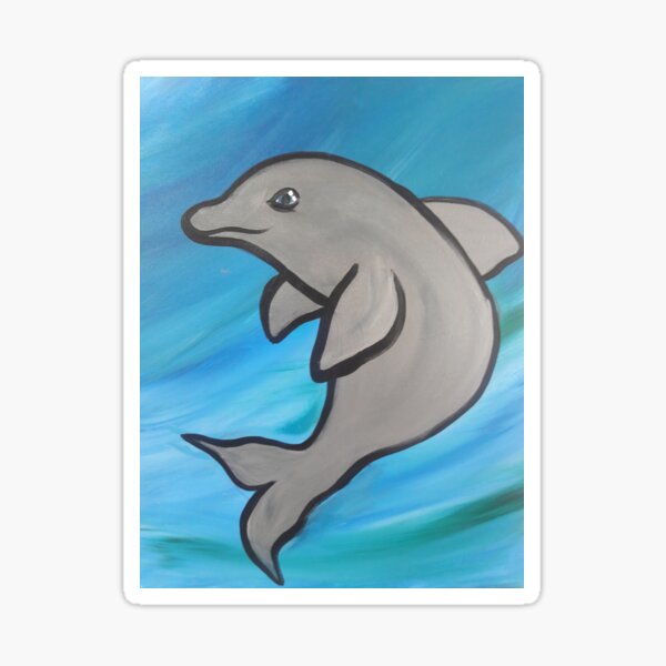 Dolphin Sticker
