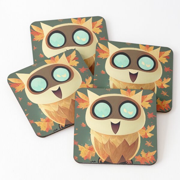 Item preview, Fall owl 2.0 designed and sold by Space Frog Art ⭐⭐⭐⭐⭐.