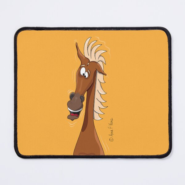 Item preview, Zany chestnut horse head designed and sold by annafkane.